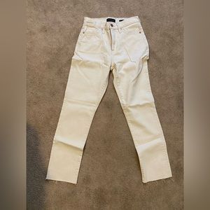 NWT size 25 banana republic cream pants